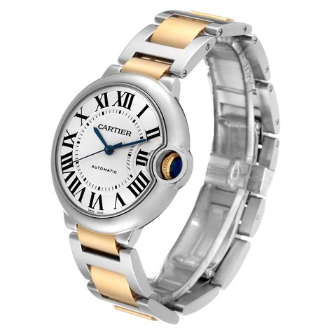 cartier w2bb0012|Cartier Ballon Bleu Steel and Gold (two tone) W2BB0012 .